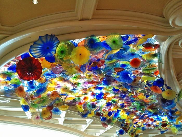 Bellagio: Blown-glass flowers