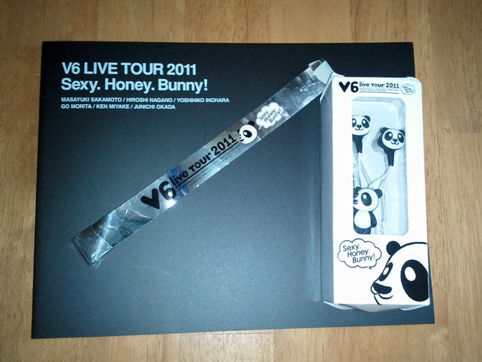 V6 SHB! Concert Goods