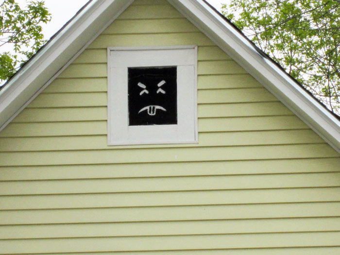 The Face in the Attic Window